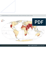 Distribución Mundial de La Escasez Física de Recursos Hídricos Por Principales Cuencas Fluviales