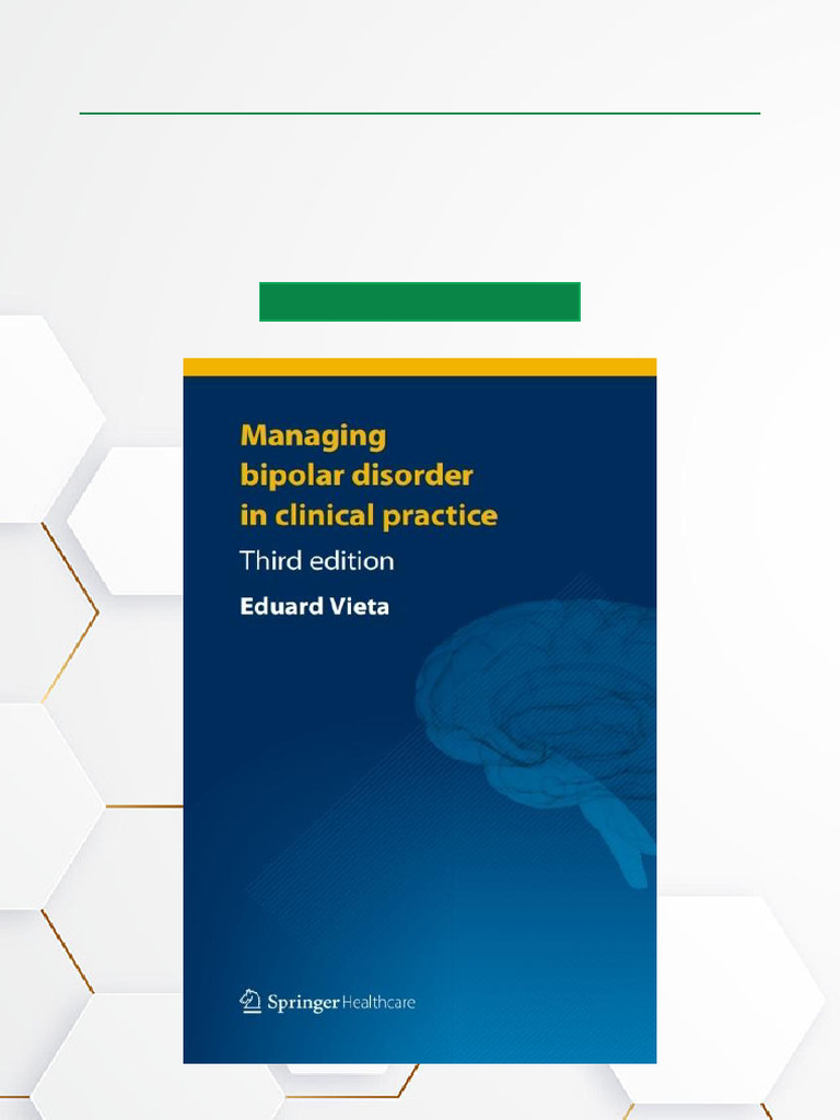 Managing Bipolar Disorder in Clinical Practice 3rd Edition Complete ...