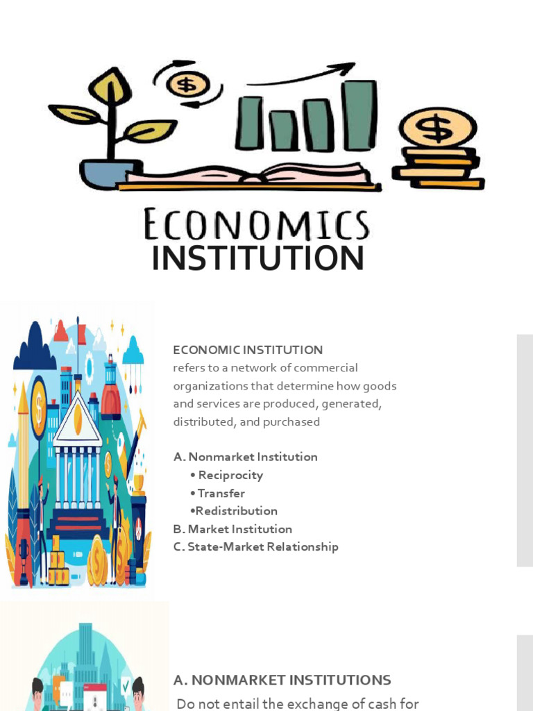 Understanding Economic Institutions | PDF | Redistribution Of Income ...