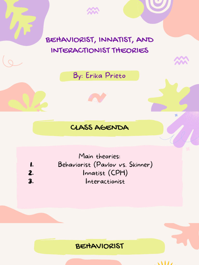 Language Acquisition Theories Explained | PDF | Language Acquisition ...