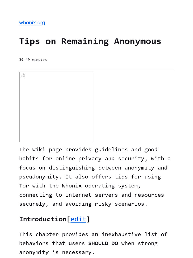 How to Stay Anonymous on the Internet in 12 Secure Steps