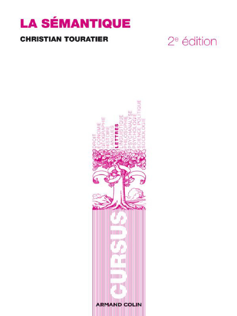 Sémantique : Concepts et Applications | PDF | Sémiotique | Dictionnaire
