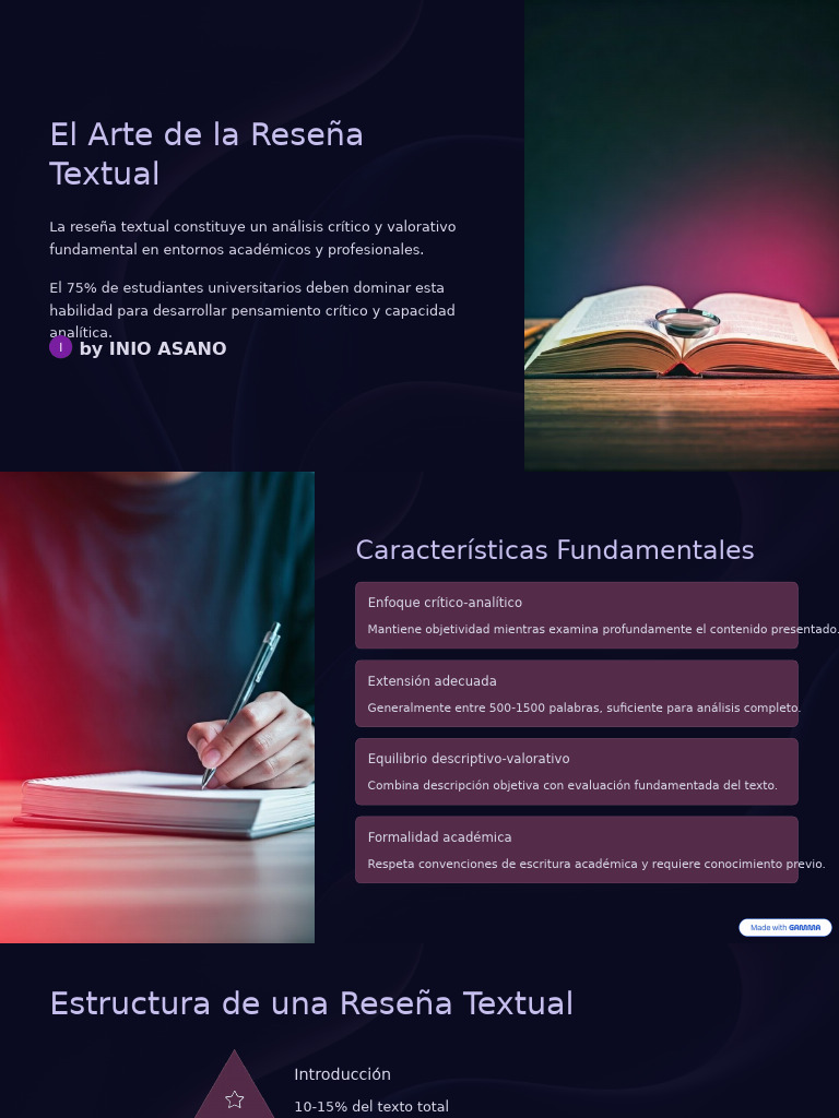 El Arte de La Resena Textual | PDF | Comprensión lectora | Comunicación ...