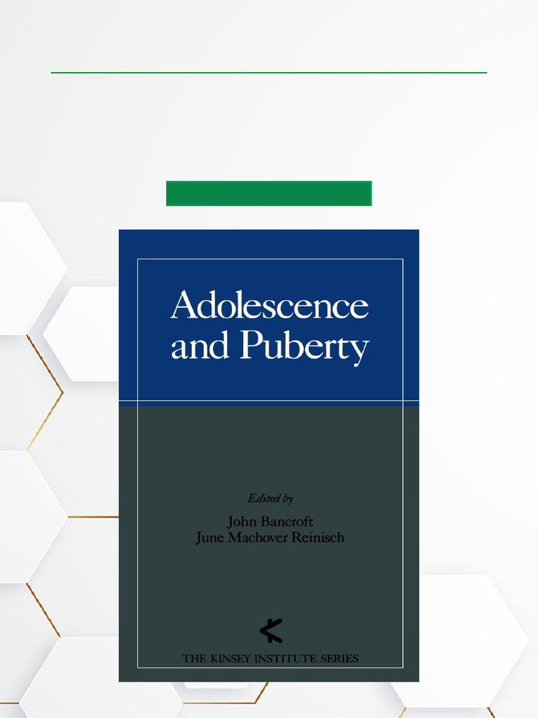 Adolescence and Puberty, 1st Edition Latest Edition Download | PDF ...