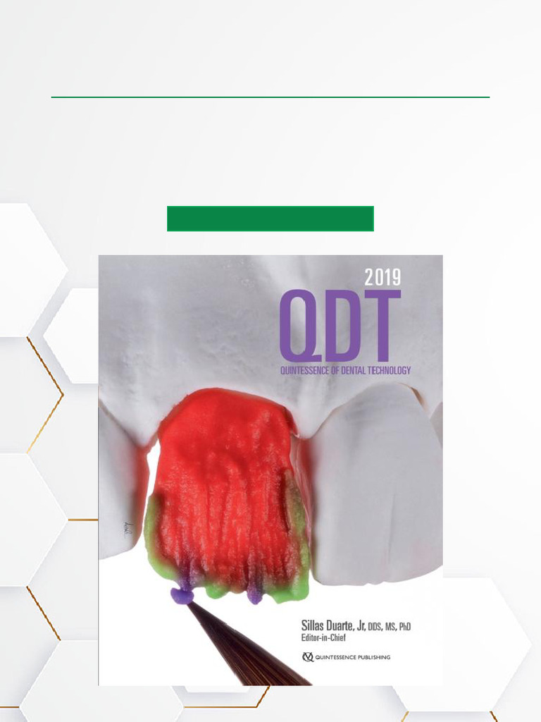QDT 2019: Advances in Dental Technology | PDF | Dental Implant