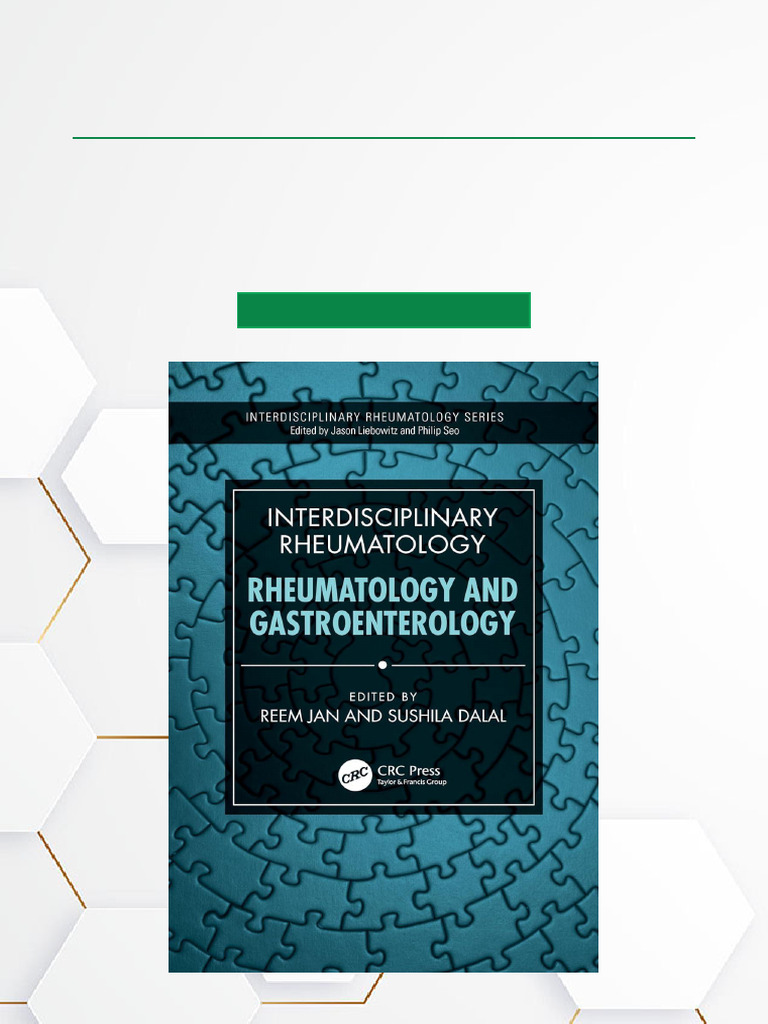 Interdisciplinary Rheumatology Rheumatology and Gastroenterology, 1st ...