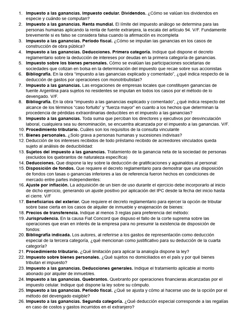 Guía Completa sobre Impuestos y Deducciones | PDF | Impuesto sobre la ...