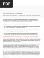 RFB Diagrammatic Reasoning Practice Leaflet ENG