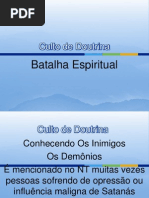 Culto de Doutrina