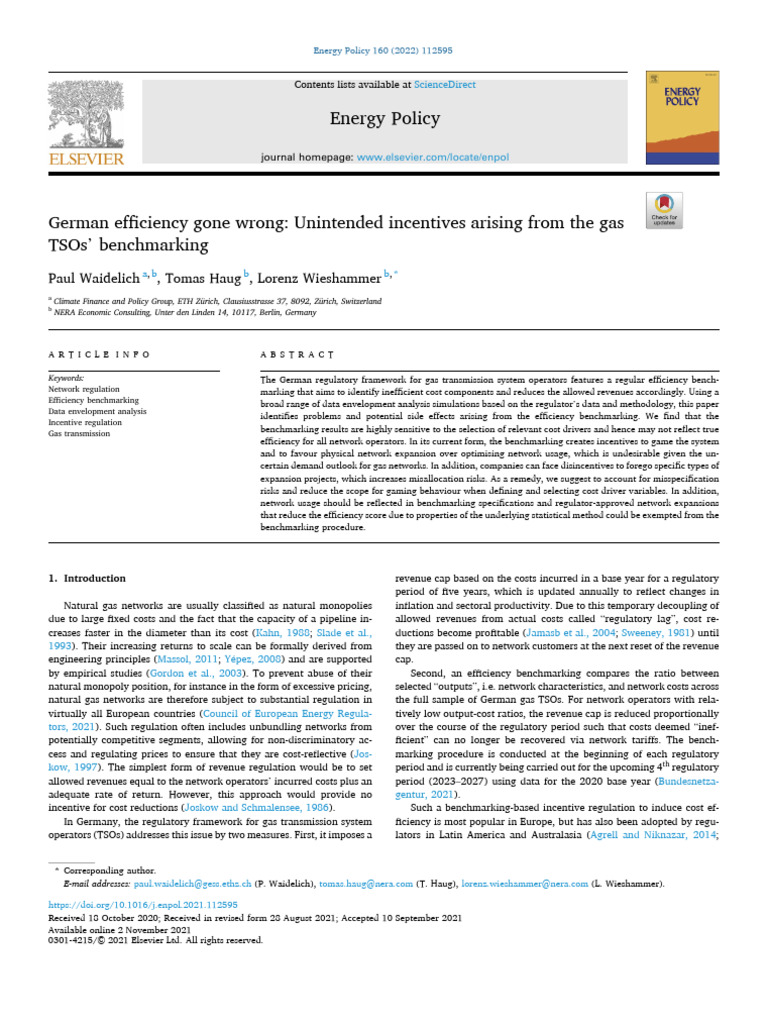 Unintended 01 2022 German Efficiency Gone Wrong | PDF | Cross ...