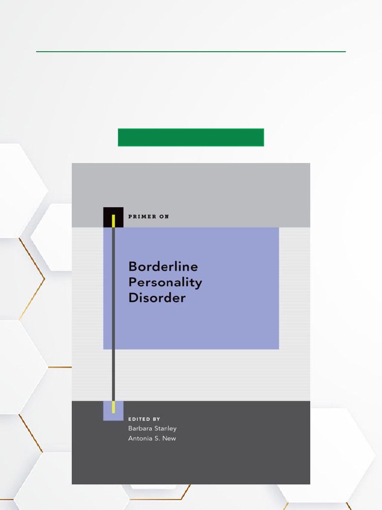 Borderline Personality Disorder Overview | PDF | Borderline Personality ...