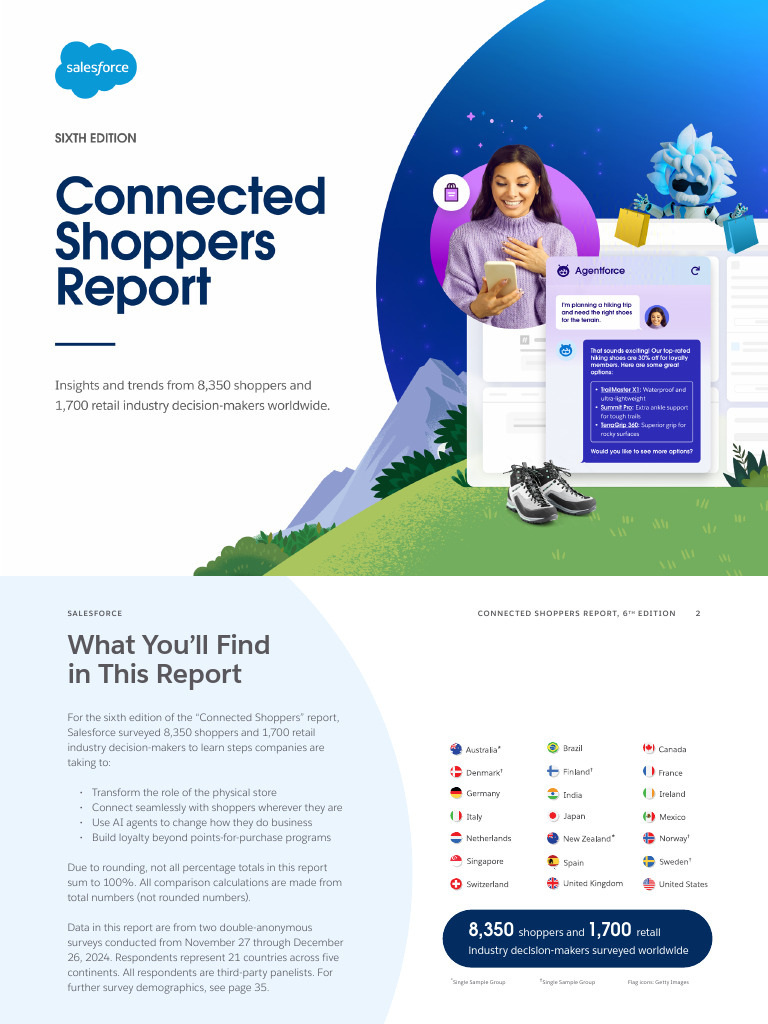 Salesforce Connected Shoppers Report 6th Ed. | PDF | Retail ...