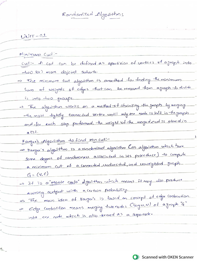 RA Notes | PDF