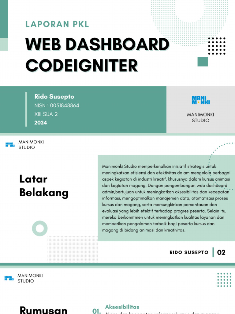 3543 Web Dashboard Codeigniter | PDF