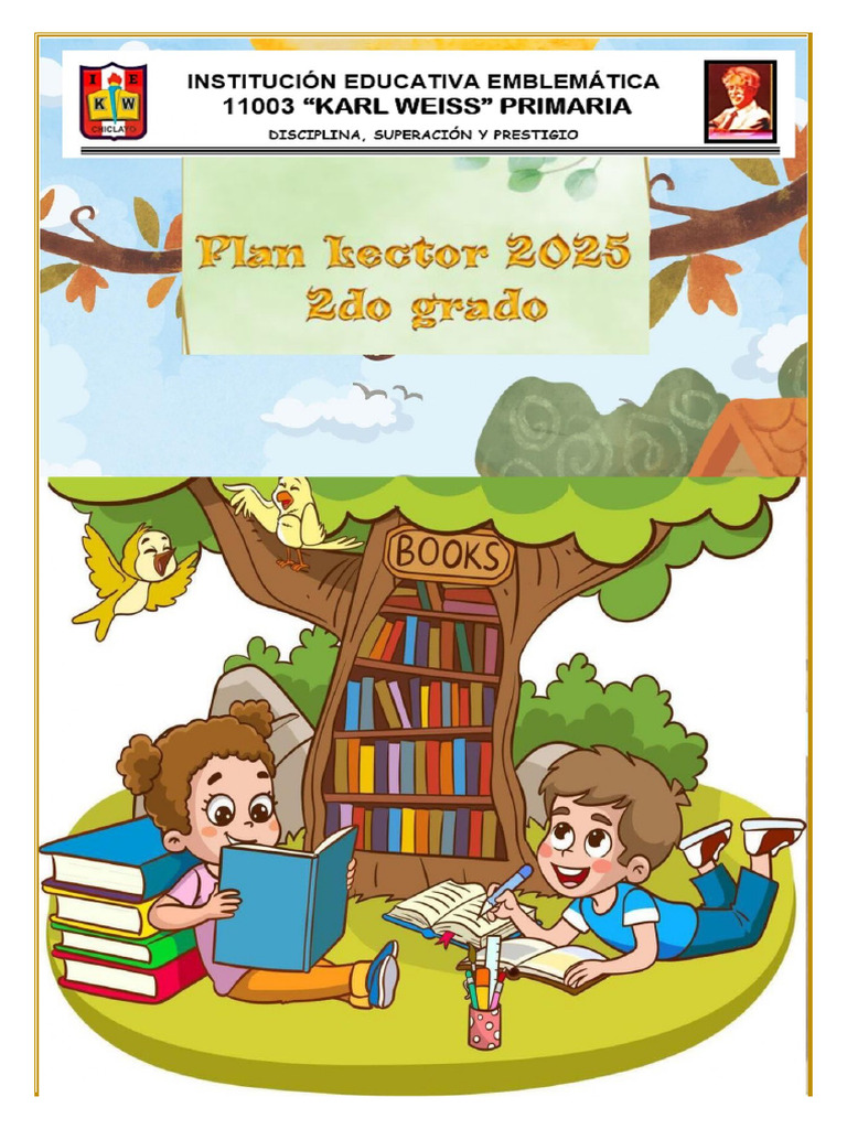 PLAN LECTOR 2do Grado 2025 - KW | PDF | Salón de clases
