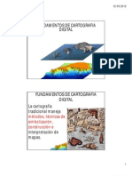 Historia y Fundamentos de Cartografia Digital