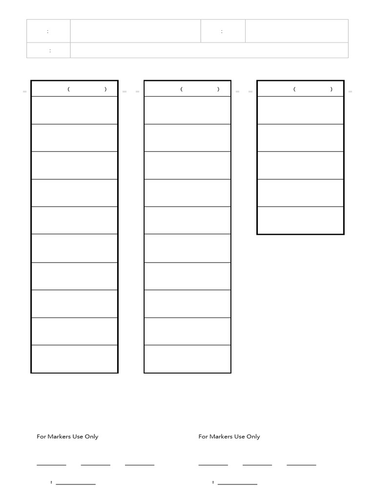 Answer Sheet (HXC 2025 Final) | PDF