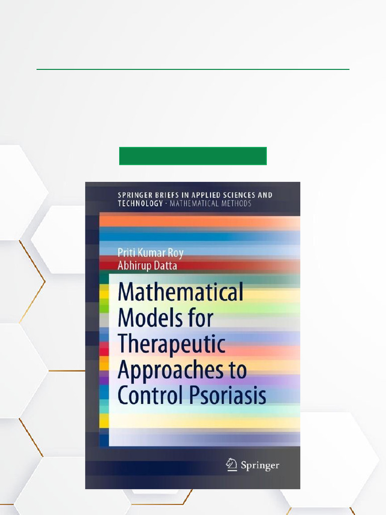 Mathematical Models for Psoriasis Control | PDF | Psoriasis | Mathematics