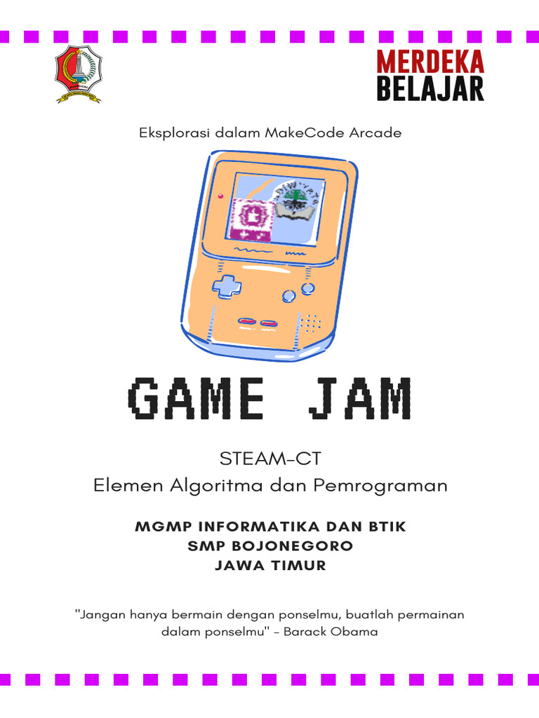 Eksplorasi MakeCode Arcade untuk Game | PDF
