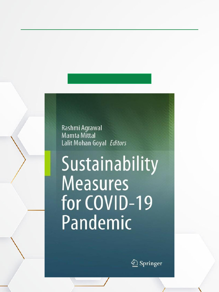 Sustainability Measures For COVID 19 Pandemic | PDF | Internet Of ...