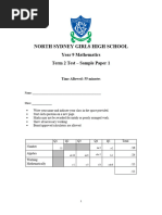 Unit 3 Mathematical Methods SAC Practice | PDF | Function (Mathematics ...