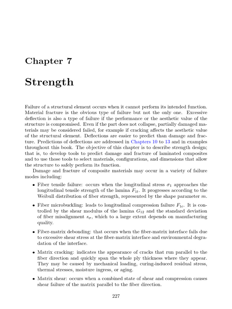 Composite Material Strength Design | PDF | Strength Of Materials | Fracture