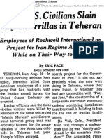 NYTimes 1976- Most MEK leadership & members were imprisoned by Shah when Americans were slain