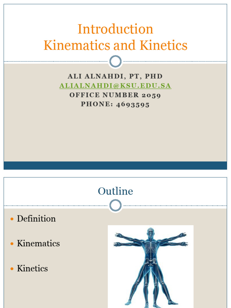 Kinematics in Kinesiology Explained | PDF | Torque | Rotation