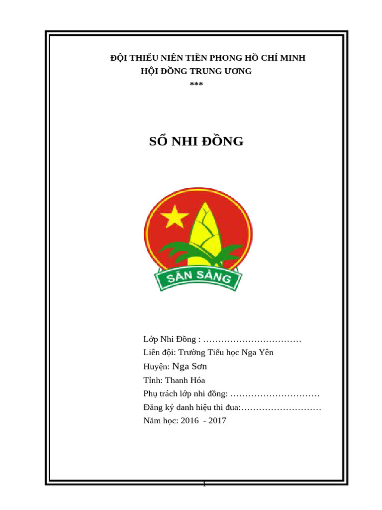 So Nhi Dong | PDF