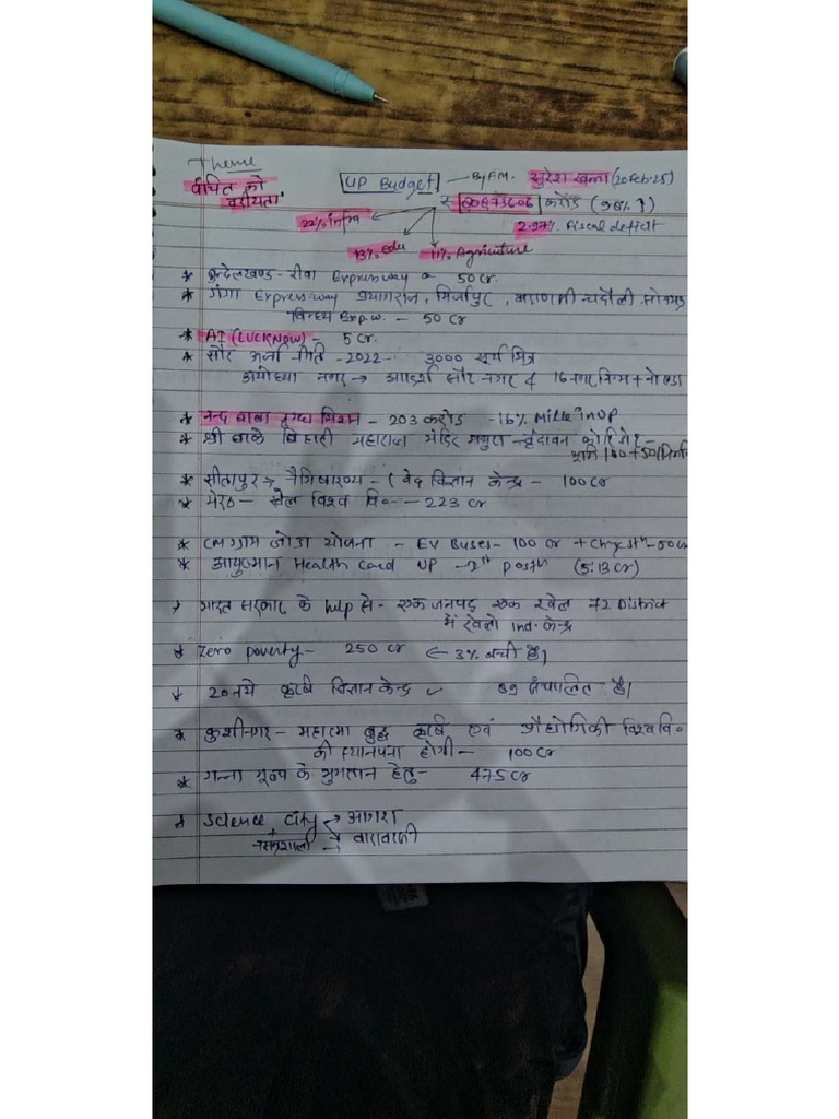 Up Budget | PDF