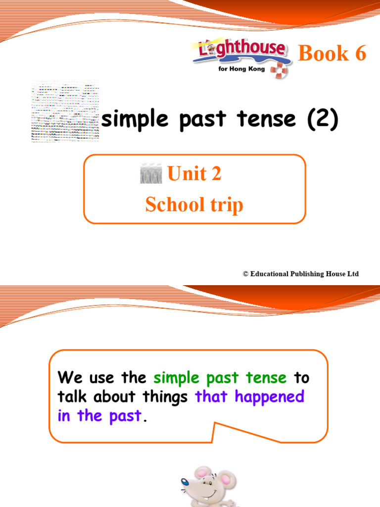 Simple Past Tense (2) : Book 6 | PDF | Language Mechanics | Grammar