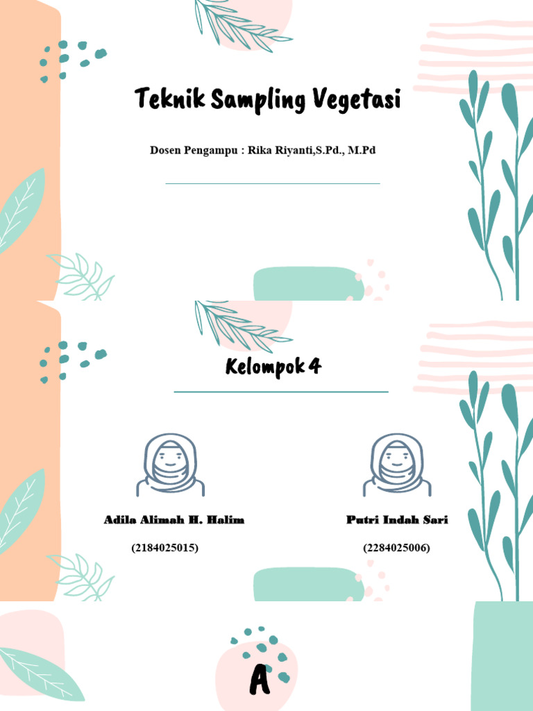 Teknik Sampling Vegetasi Efektif | PDF