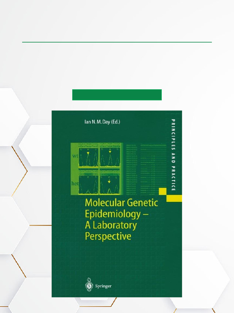 Molecular Genetic Epidemiology A Laboratory Perspective - 1st Edition ...