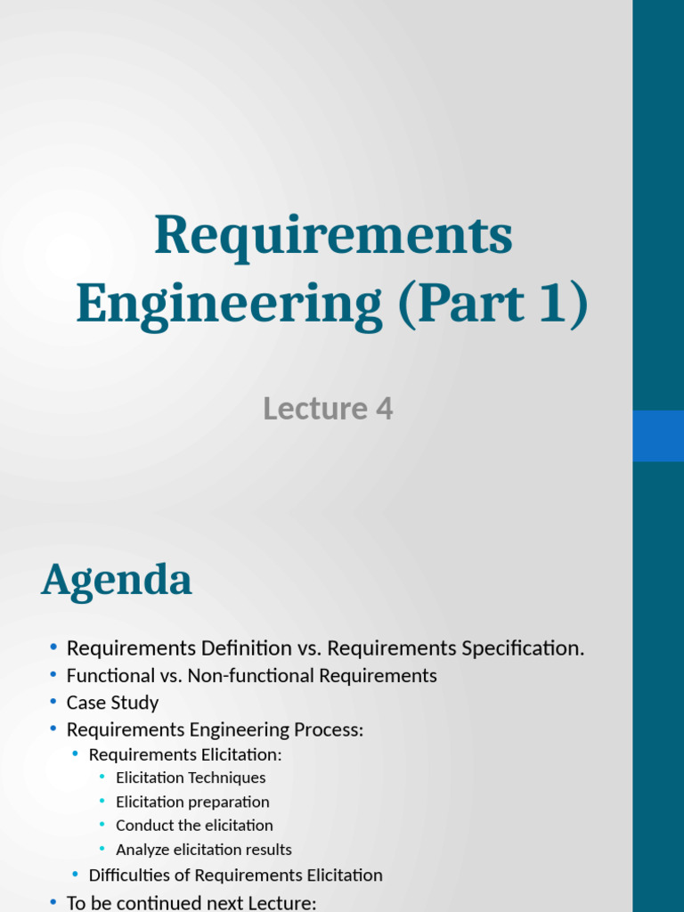 Requirements Engineering Overview Pdf Automated Teller Machine