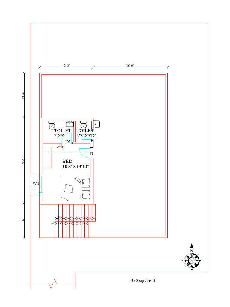 My House First Floor Final | PDF