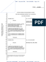 E-Filed: 12/4/2008: Order Memorializing Willfulness Procedures C-05-00334 RMW C-05-02298-RMW C-06-00244-RMW TSF