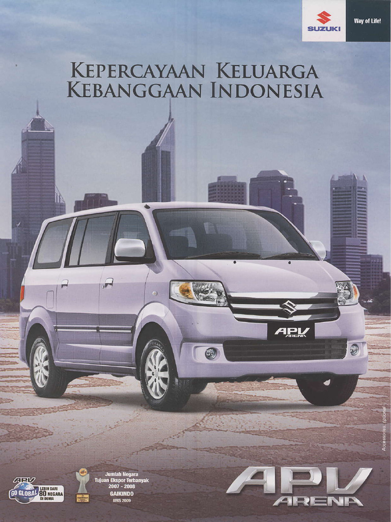 Spesifikasi Suzuki APV 2010 | PDF