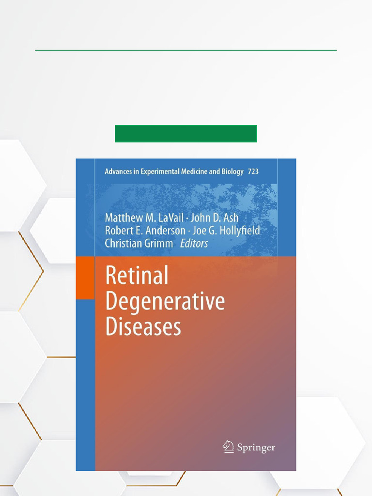 Retinal Degenerative Diseases Full Chapter Download | PDF | Retina ...