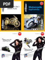 NGK Motorcycle Spark Plug Catalogue 2017 | PDF | Chemistry