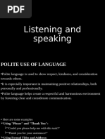 Effective Empathy and Assurance Statements | PDF | Social Psychology