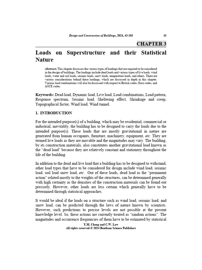 Building Load Types and Design Considerations | PDF | Beam (Structure ...