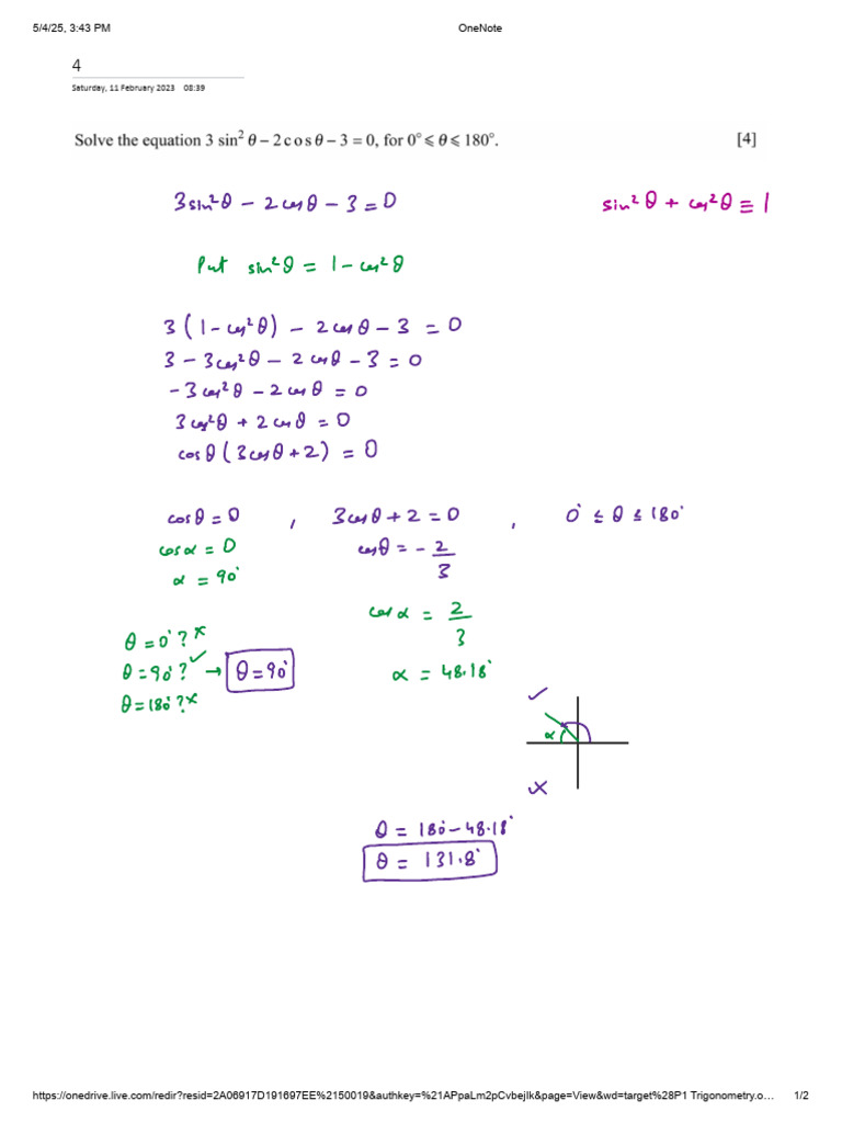 Trig 4 | PDF