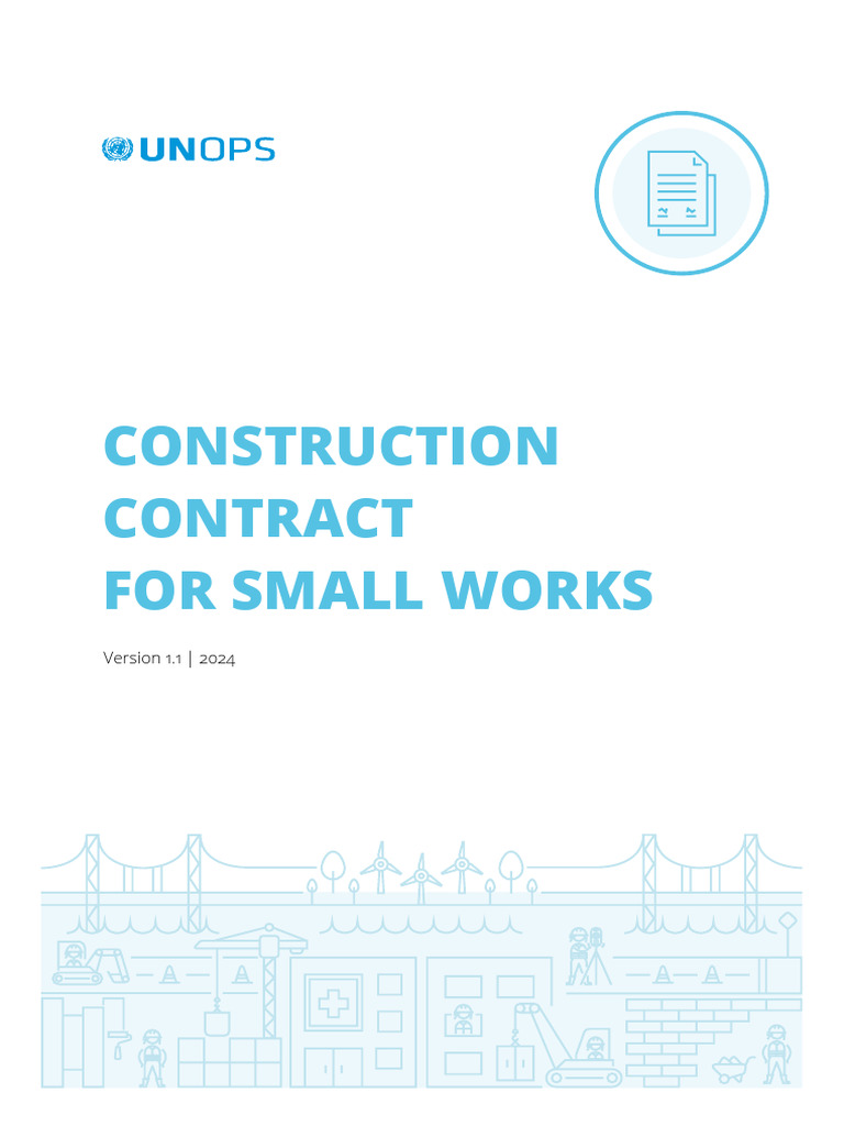 Construction Contract for Small Works | PDF | International Labour ...