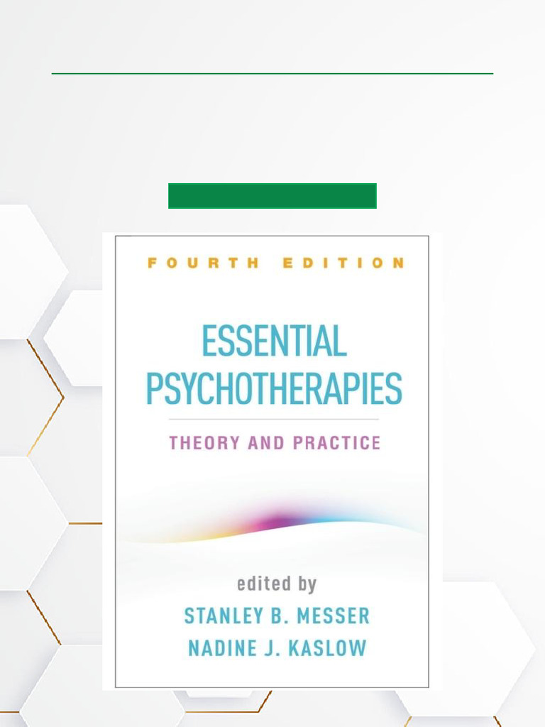 Essential Psychotherapies: 4th Edition Guide | PDF | Psychotherapy ...