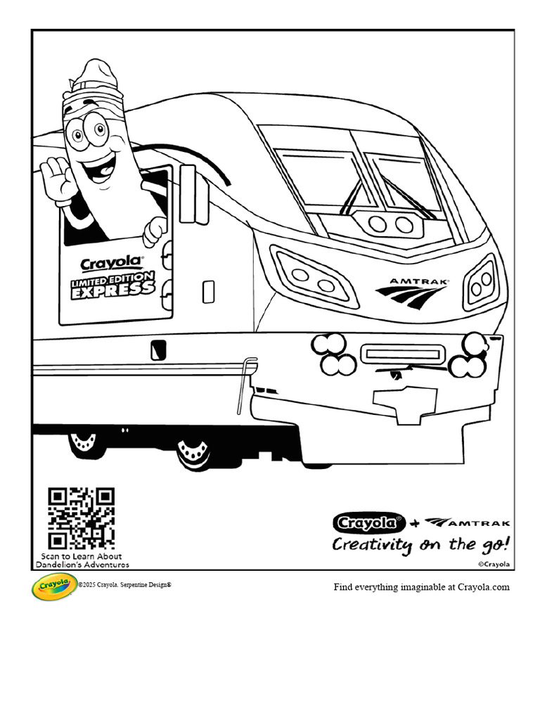 The Limited Edition Express Coloring Page | PDF