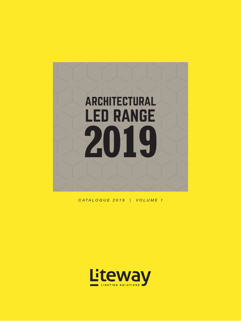 Liteway Architectural LED Catalogue 2019 | PDF | Lighting ...