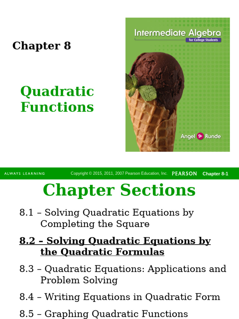 Quadratic Formula | PDF | Quadratic Equation | Mathematical Concepts