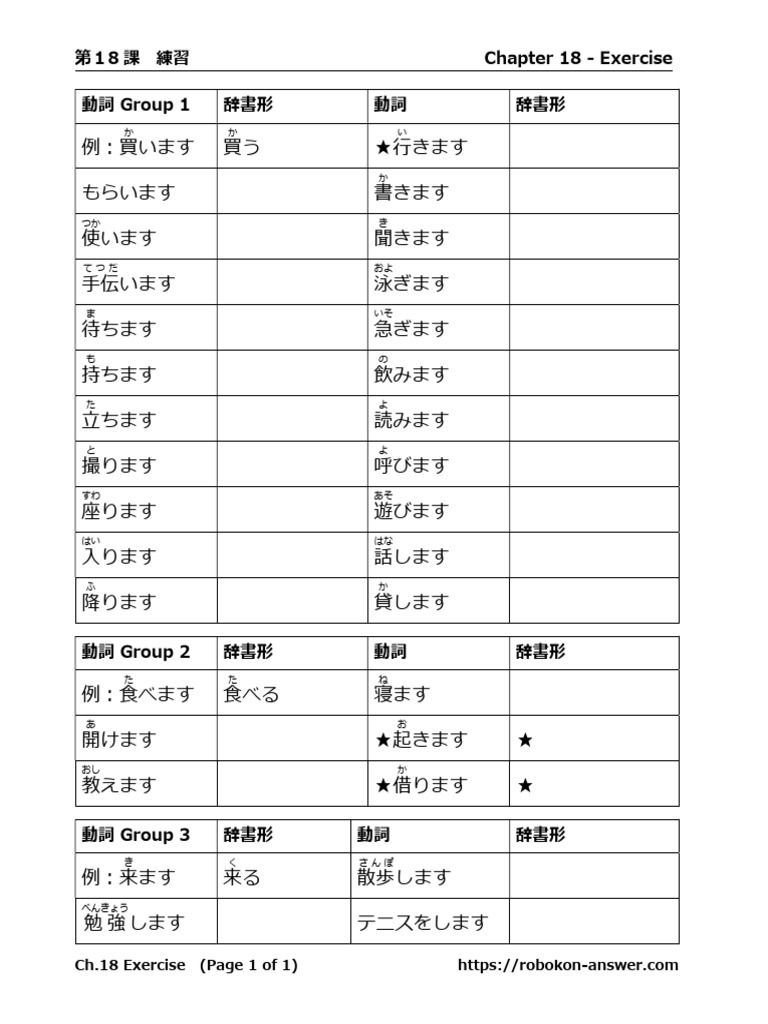 Worksheet for Chapter 18 - WSA-18 | PDF