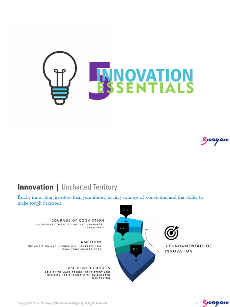 8 Essentials for Bold Innovation | PDF | Business Economics | Economies