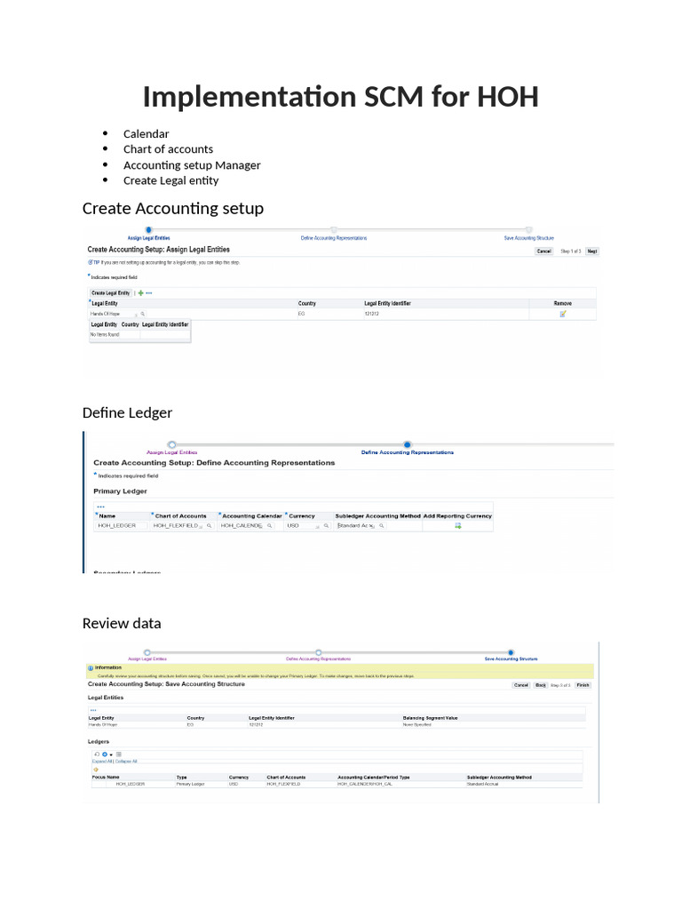 Implementation SCM For HOH | PDF | Software | Information Technology